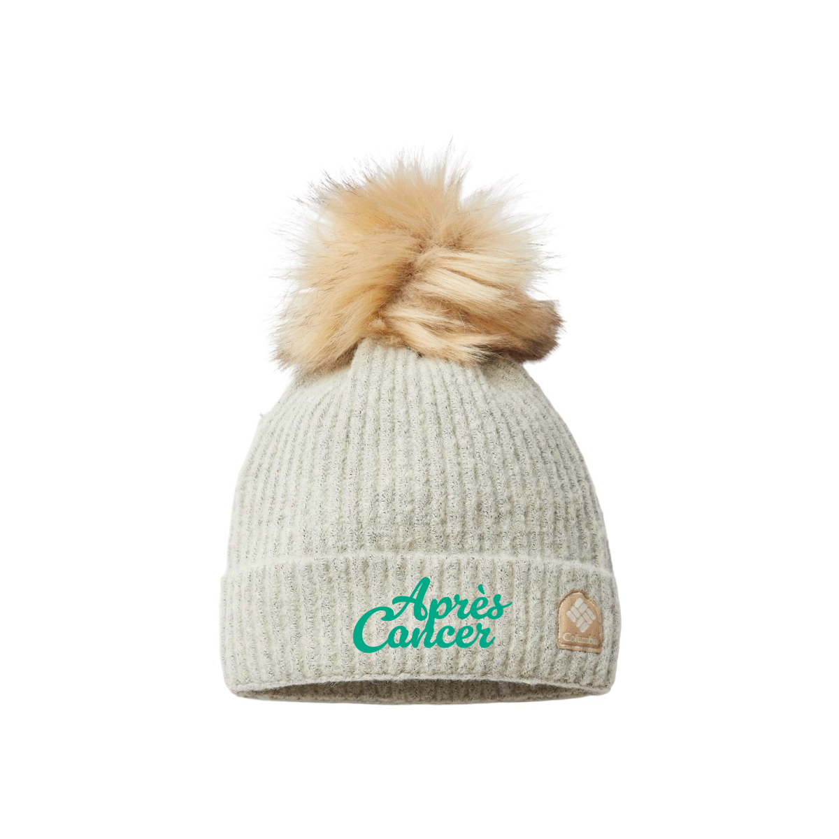 Après Cancer Columbia Winter Blur™ Pom-Pom Cuffed Beanie